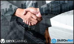 Oryx Gaming bringing additional online casino content to SkillOnNet Limited