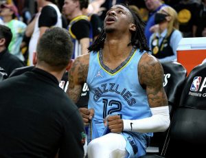 Memphis Grizzlies Ja Morant out rest of NBA Playoffs with Knee Injury