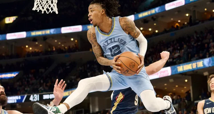 Memphis Grizzlies Ja Morant out rest of NBA Playoffs with Knee Injury