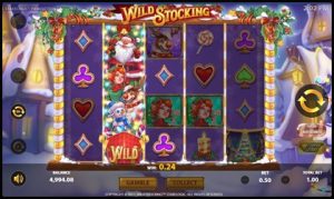 Stakelogic BV gets into the Christmas mood with its new Wild Stocking video slot