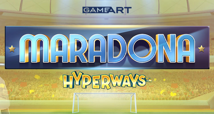 GameArt introduces new online slot Maradona HyperWays, featuring legendary striker Diego Maradona