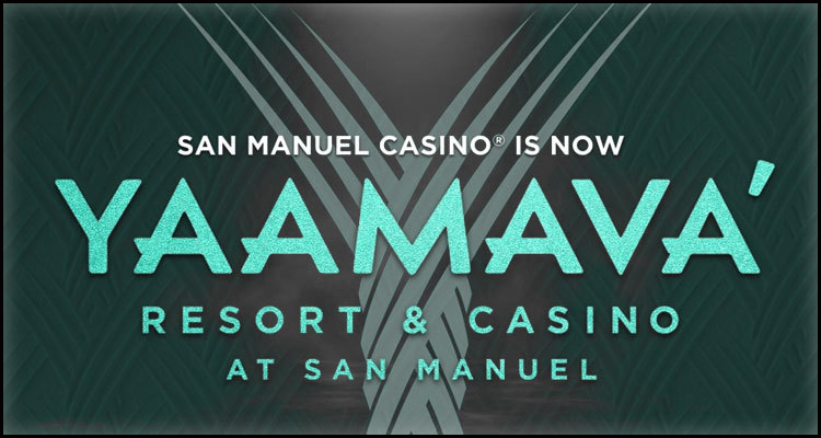 Name change for southern California’s expanding San Manuel Casino