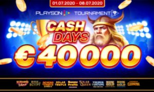 Playson adds 6th Reel to new Seven & Fruits slot: CashDays returns July 1st with €40,000 prize pool!