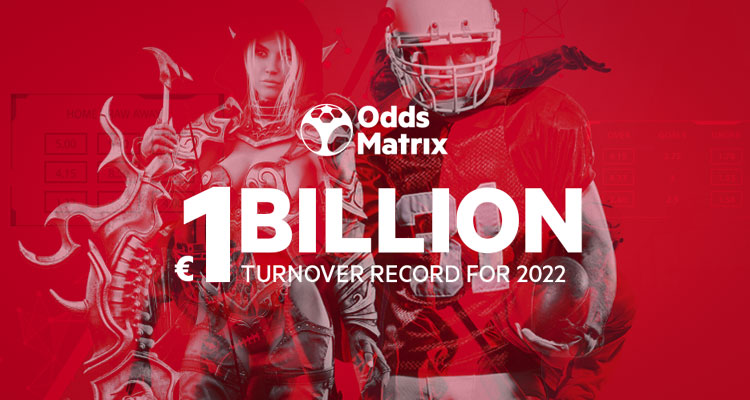 EveryMatrix Reaches EUR 1 Billion Turnover for 2022