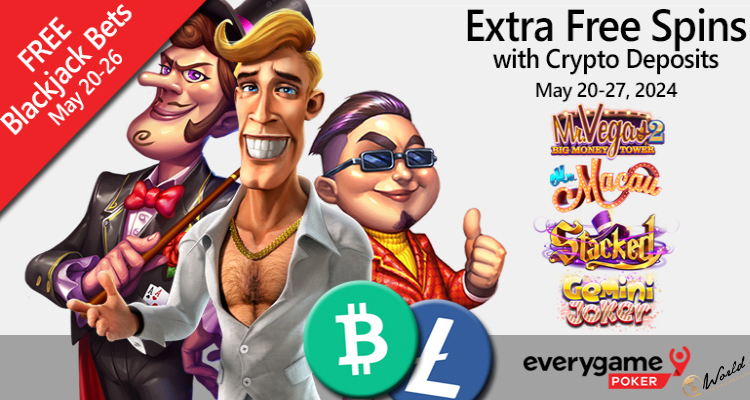 Everygame Poker’s Exclusive Free Spins on BetSoft Slots, Get Extra Spins with Crypto Deposits