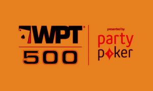 WPT500 Festival begins online this weekend at partypoker