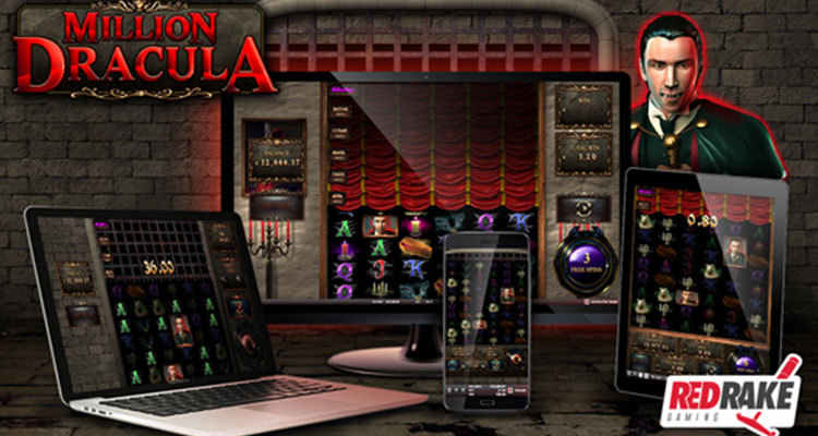 Red Rake Gaming unveils innovative Million Dracula online slot game