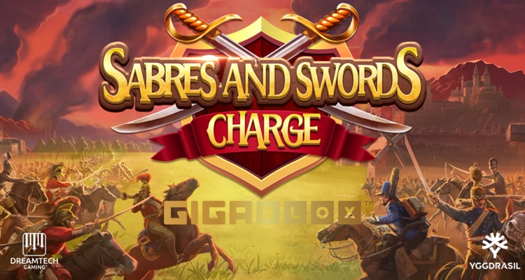 Yggdrasil teams up with Dreamtech for launch of new online slot Sabres and Swords Charge GigaBlox