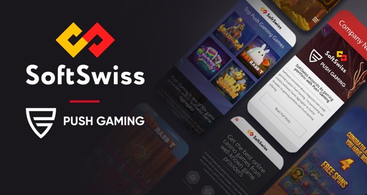 Push Gaming agrees “extensive content deal” with SoftSwiss