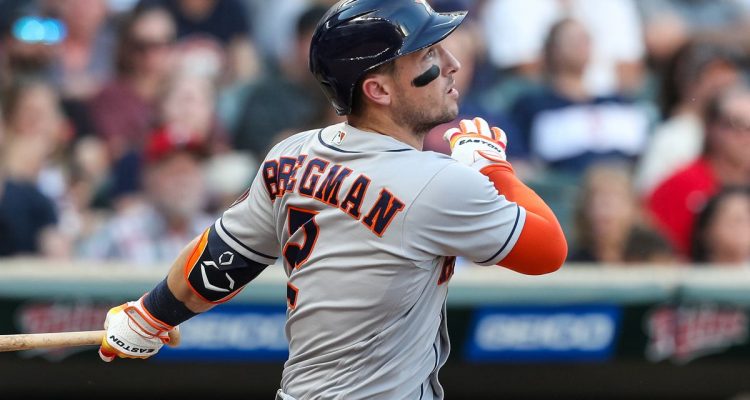 Houston Astros Place Infielder Alex Bregman on the 10 – Day Injured List