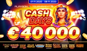 Playson launches new Diamond Wins: Hold and Win slot: kicks off Nov CashDays tourney with €40,000 prize pool