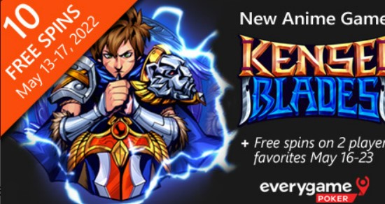 Everygame Poker announces special spin deal on Betsoft’s new slot Kensei Blades plus weekly promotion