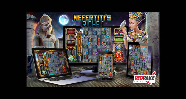 Go back in time with the new Nefertiti’s Riches video slot from Red Rake Gaming