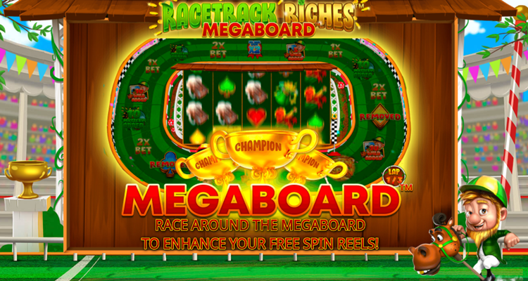 Planetwin365 to launch new Racetrack Riches Megaboard slot game of iSoftBet