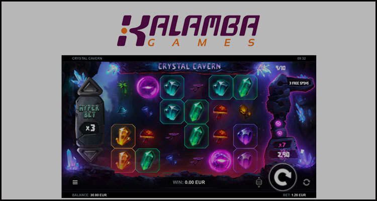 Kalamba Games unearths new Crystal Cavern video slot